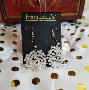 Francesca's pierced dangly earrings